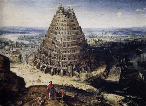 Nebuchadnezzar's Etemenanki ziggurat (Tower of Babel). - Rearview Mirror