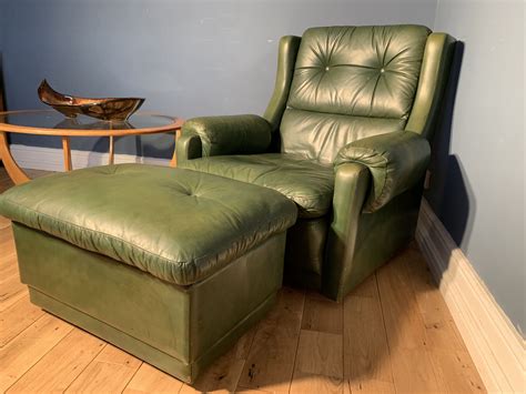 Olive Green Chair Pads Leather Dewey Chair