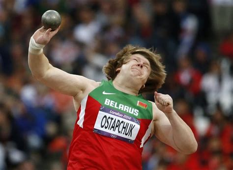 Belarusian Shot Putter Nadzeya Ostapchuk Stripped Of Olympic Gold Medal
