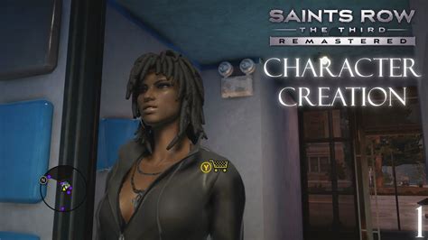 Saints Row The Third Remastered Character Creation 1 Youtube