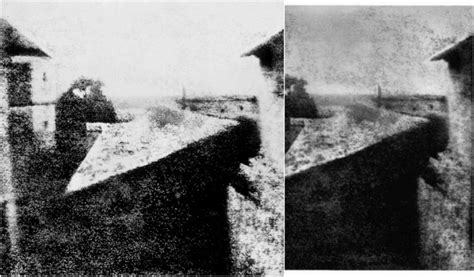 taken in 1826 view from the window at le gras is the world s first photograph the vintage news