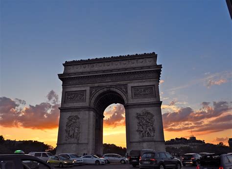 Paris Arc De Triomphe Le Coucher Photo Gratuite Sur Pixabay Pixabay