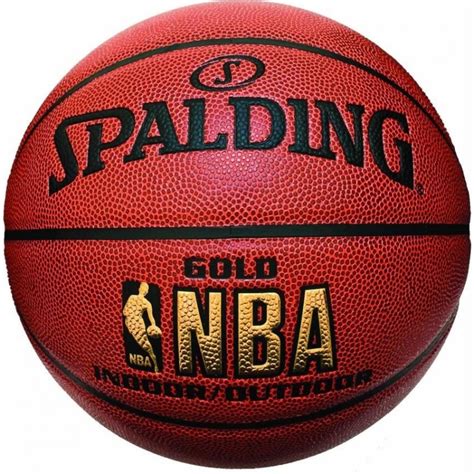 Balon Basquetbol Spalding Gold Nba Indooroutdoor Pu 7 Ladrillo