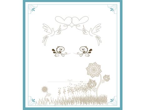 There is a wide range of design selections where you can get references when formatting your wedding card invitation. Wedding Invite Backgrounds | Border & Frames, Design, Love ...