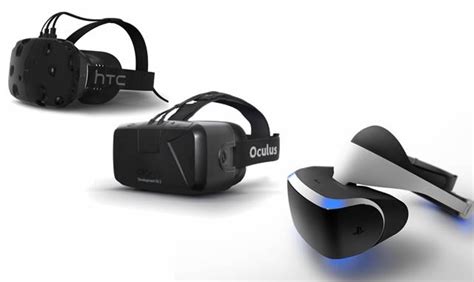 We are looking at different models: HTC Vive vs Oculus Rift vs Playstation VR: how do they ...