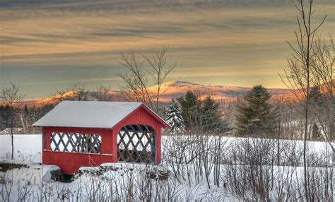 High Mowing Farm Covered Bridge Photograph By James Walsh Fine Art