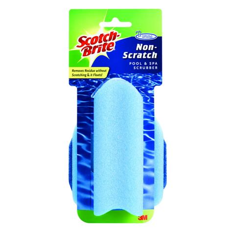 Scotch Brite Handheld Non Scratch Soap Scum And Bath Scrubber Walmart