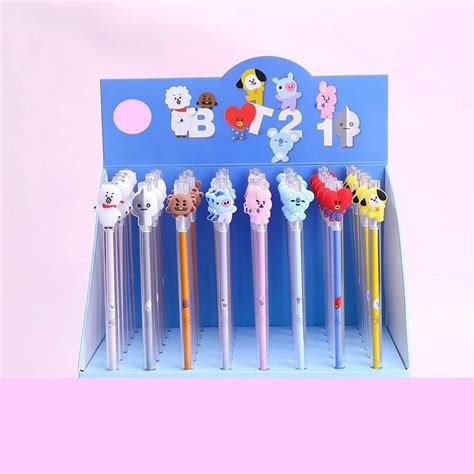 Bt21 Cute Character Pen Stationery Cute Stationery Bt21 Cute