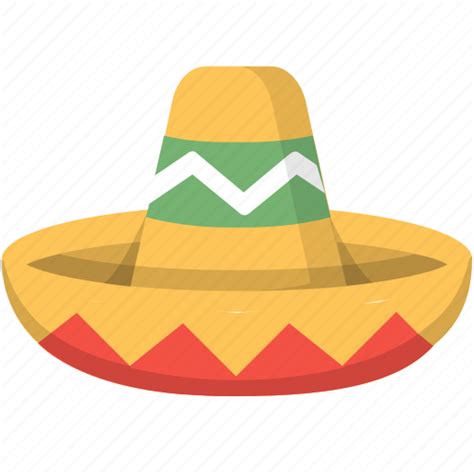 Sombrero Culture Fiesta Hat Hispanic Mexican Mexico Icon