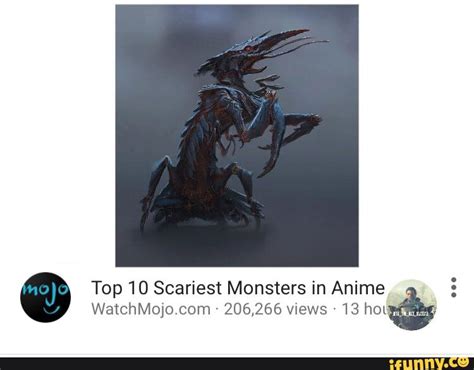 top 10 scariest monsters in anime 206 266 views 13 hom and