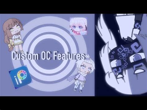 Custom OC Features || Tutorial || Gacha Life - YouTube | Anime poses
