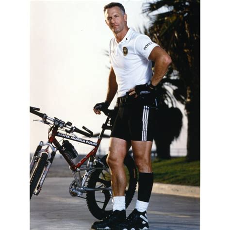 Rick Rossovich Posed With Mountain Bike Photo Print