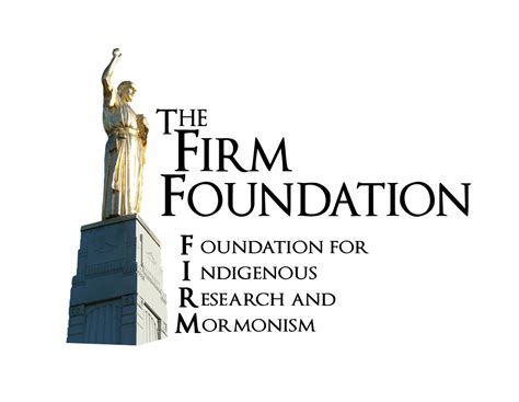 Firm Foundation Color Logo Wt Background