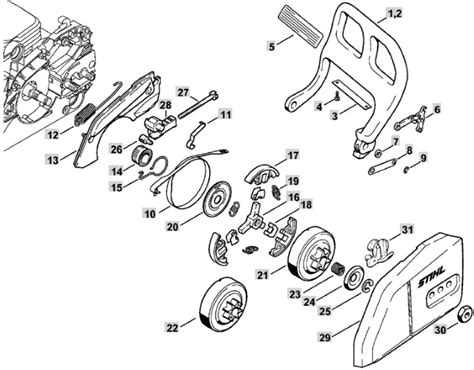 Stihl 029 Super Parts Diagram