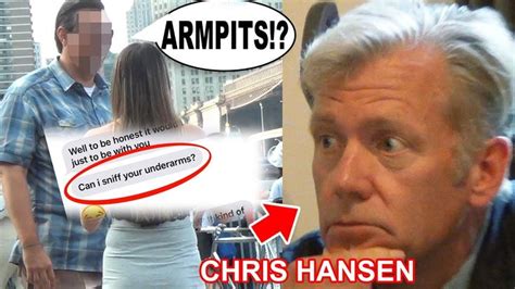 Chris Hansen CATCHES ARMPIT Sniffing Husband Cheating On Wife To