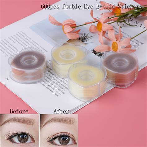 Roll Pcs S L Transparent Double Eye Tapes Eyelid Tape Sticker