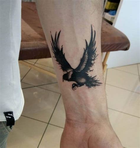 The tattoo of six crows, or a murder, is meant to represent death. 100 Inspirational Raven & Crow Tattoo Ideas - Ultimate Guide