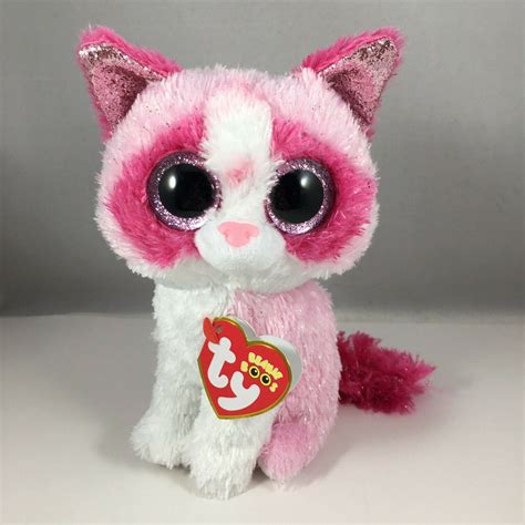 Ty Beanie Boos Mai The 2022 Valentines Day Cat 6 Inch Mint With