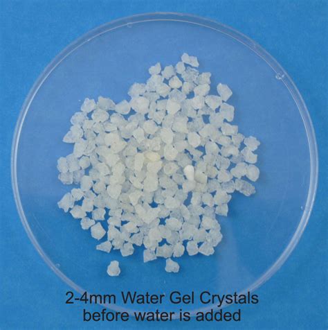 Polyacrylamide Gel Crystals