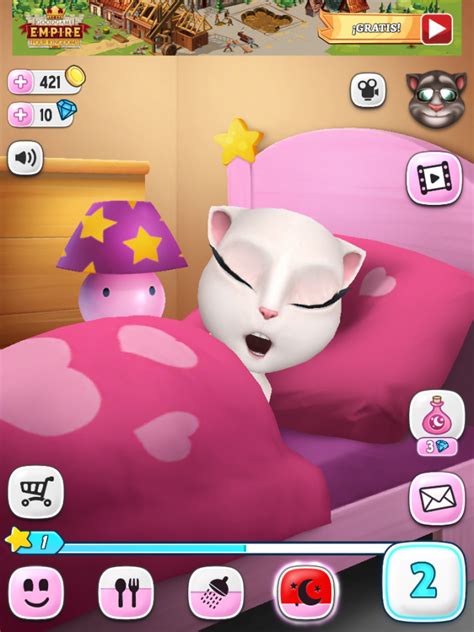 This is not just any cat but the kind of cat that lives in a home, has great fashion sense. Talking Angela per iPhone - Download