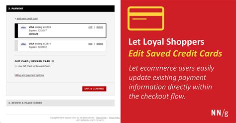 We did not find results for: Let Loyal Shoppers Edit Saved Credit Cards