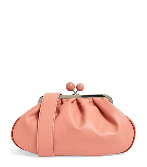 Weekend Max Mara Pink Leather Pasticcino Shoulder Bag Harrods Uk