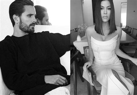 Scott Disick Sends Mixed Signal Liking Old Picture Of Him Kissing Ex Kourtney Kardashian All