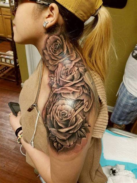 60 Mind Blowing Shoulder Tattoos You Would Yearn To Etch Girl Neck
