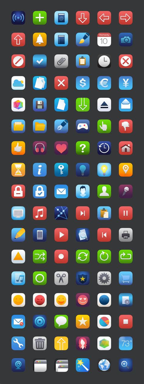 Free Ios7 Icons App Style Graffies