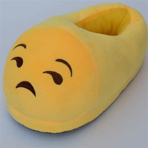 Big Comfy Emoji Emoticon Slippers Boxycase