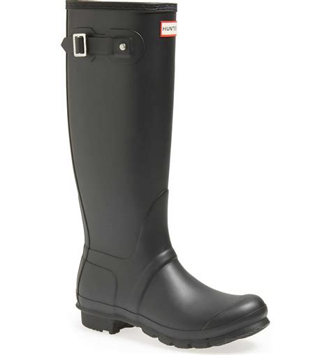 Hunter Original Tall Waterproof Rain Boot Women Nordstrom Rain