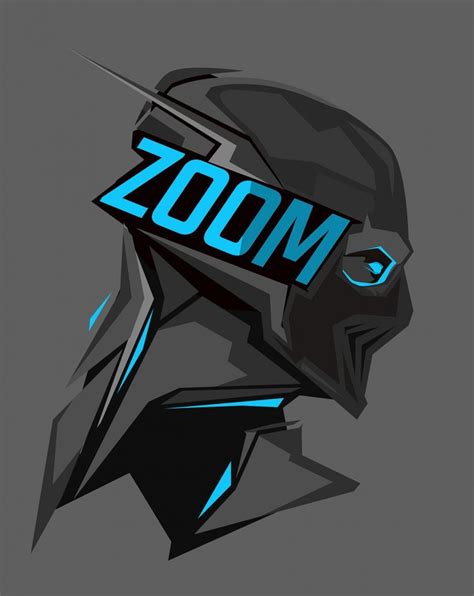 Zoom (fictional character), DC Comics, Gray background Wallpapers HD