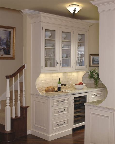 Small and simple kitchen with useful cabinets. 10 Butler's Pantry Ideas - Town & Country Living