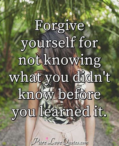 Forgiving Yourself Quotes Kampion
