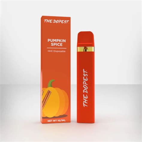 The Dopest Hhc Disposable Pumpkin Spice Hybrid Hhc Vape The