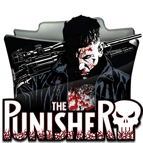 Marvels The Punisher 2017 Netflix Folder Icon By Piter Parcker On