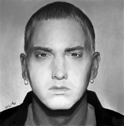 Artstation Eminem Portrait
