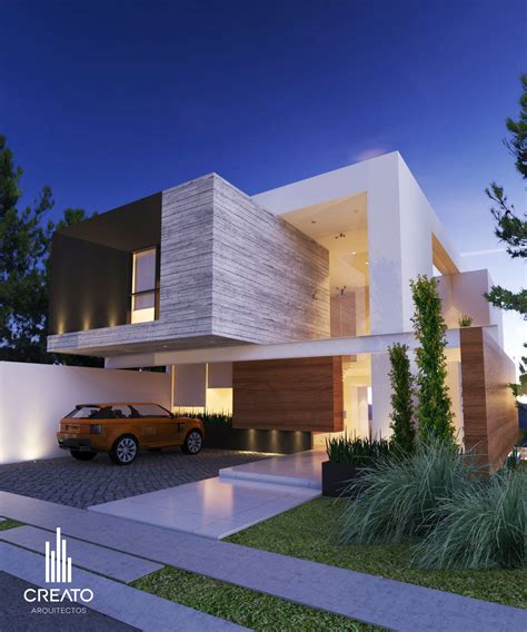 Vista Frontal Por Creato Arquitectos Casas Houses Architecture Design