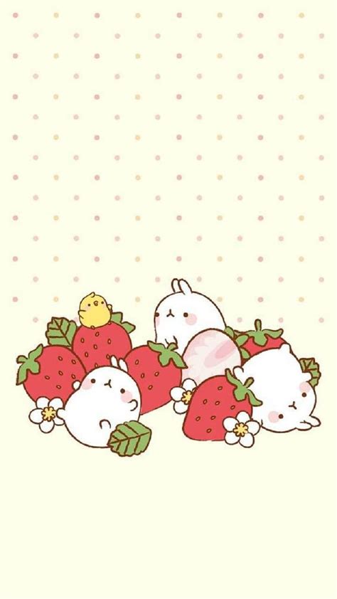 Molang By Zakum Cute Spring Molang Hd Phone Wallpaper Pxfuel