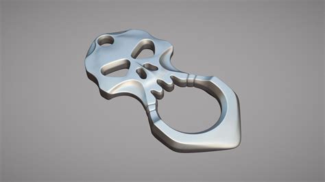Brass Knuckles Skull 3d Model By Valikstudio Cb68fef Sketchfab