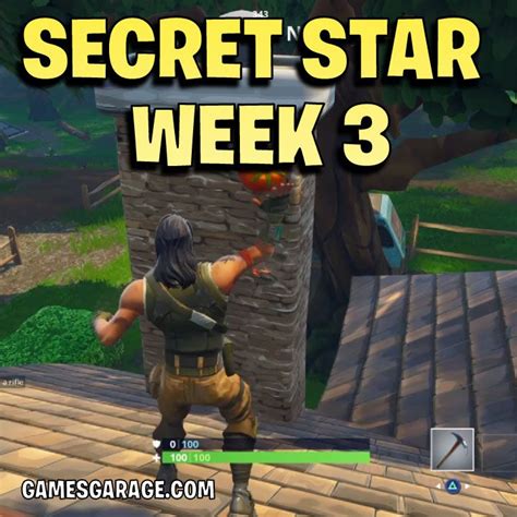 Secret Battle Star Week 3 Season 6 Location Fortnite Week 3 Hidden Star