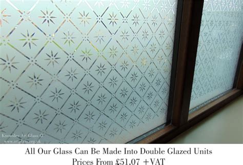 Decorative Glass In Various Forms Including Etched Glass Acid Etched Glass Coloured Glass