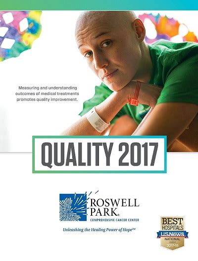 Roswell Park Comprehensive Cancer Center Releases Quality 2017 Report