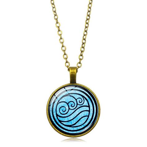 Avatar The Last Airbender Necklace — Jewelry Air Nomad Fire Water Tribe