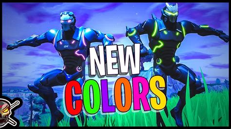 New Colors For Omega And Carbide Showcase Fortnite Youtube