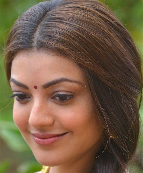 gorgeous tamil model kajal agarwal without makeup real face close up south indian actress