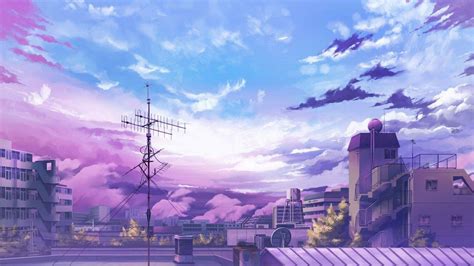 Blue Anime City Wallpapers Top Free Blue Anime City Backgrounds