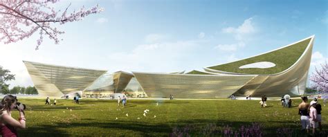 City Cultural Center Competition Entry Theeae Ltd Archdaily