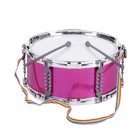 Ammoon Colorful Jazz Snare Drum Musical Toy Percussion Instrument With