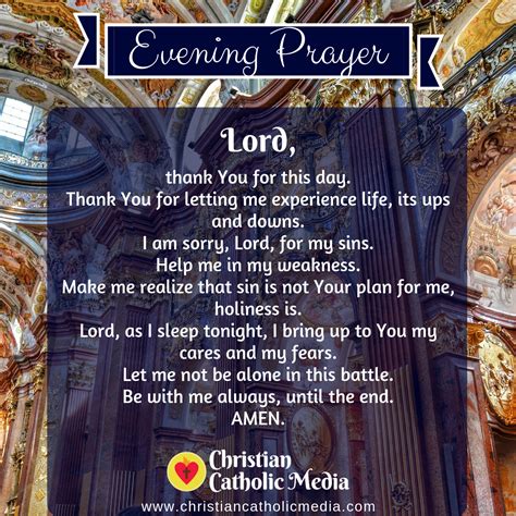 Evening Prayer Catholic Wednesday 11-20-2019 - Christian Catholic Media